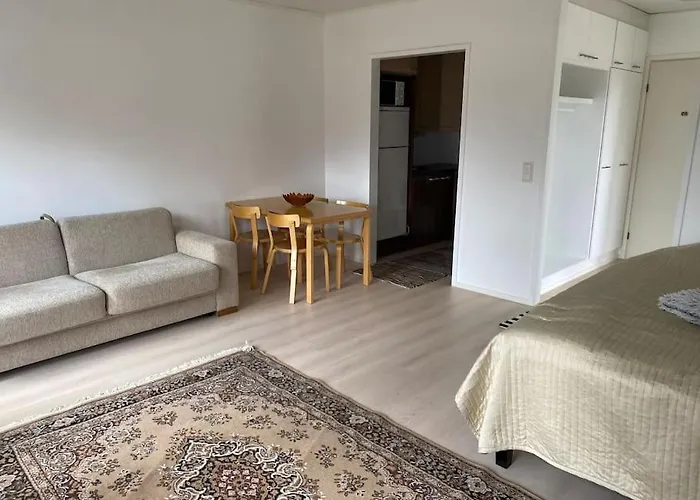 Viihtyisae Itsepalvelumajoitus, Tilava Saunallinen Yksioe *